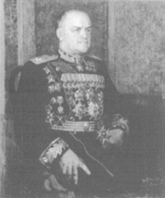 Г. К. Жуков. Худ. П. И. Котов. 1945 Г. К. Жуков. Худ. П. И. Котов. 1945
